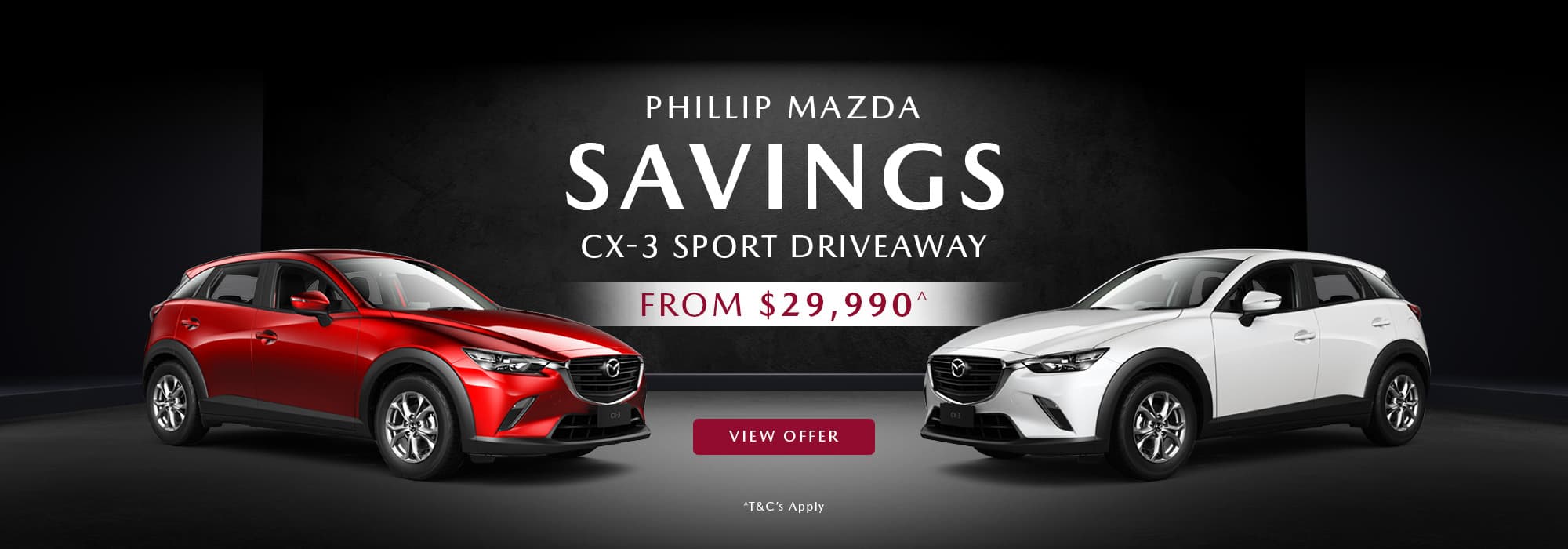 Phillip Mazda CX-3 Sport Driveway Savings